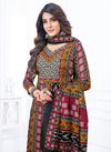 Aarvi Patola Special Vol 1 Cotton Kurti Pant With Dupatta Collection
